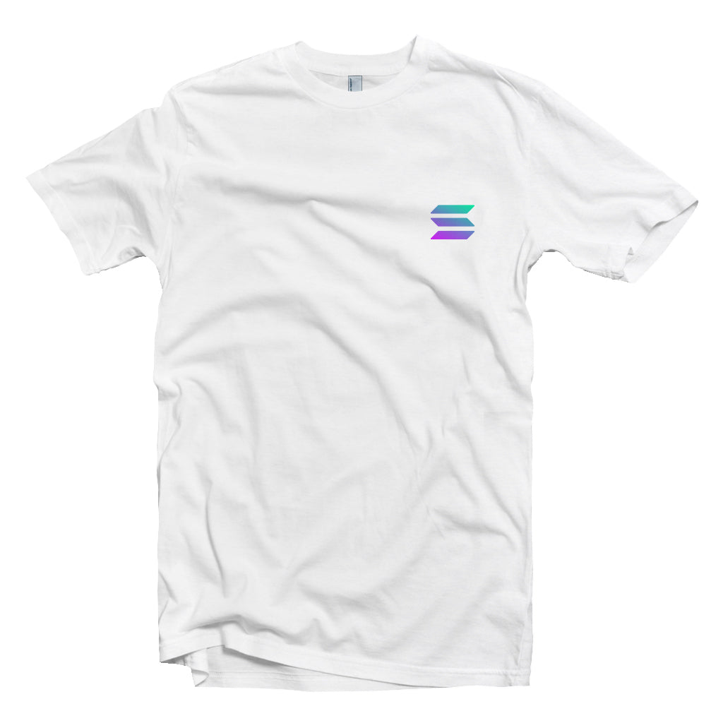 Solana (SOL) Cryptocurrency Symbol Polo T-shirt