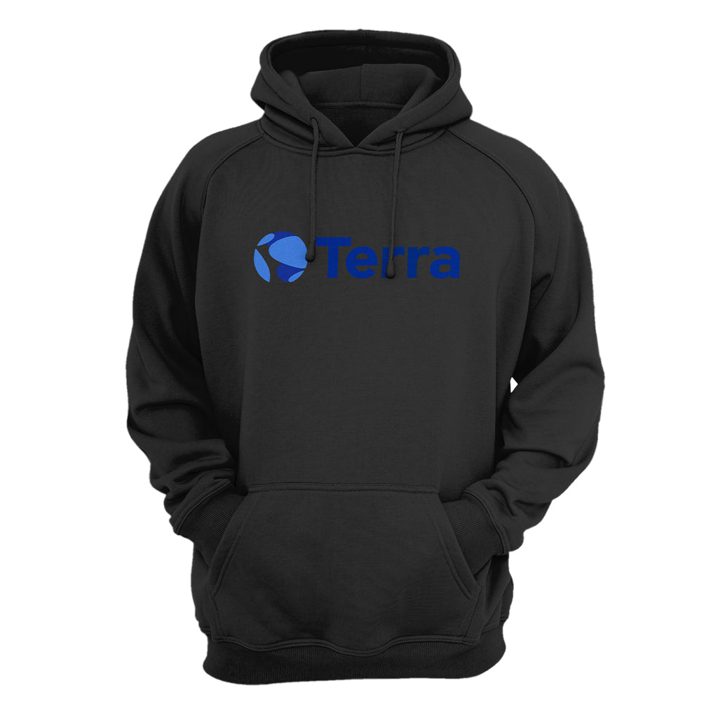 Terra (LUNA) Cryptocurrency Symbol Hooded Sweatshirt
