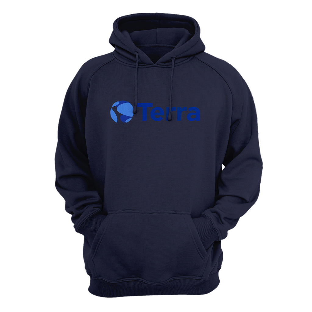 Terra (LUNA) Cryptocurrency Symbol Hooded Sweatshirt