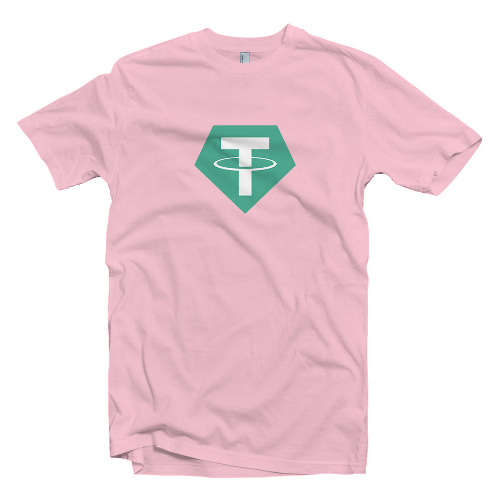 Tether (USDT) Cryptocurrency Symbol T-shirt