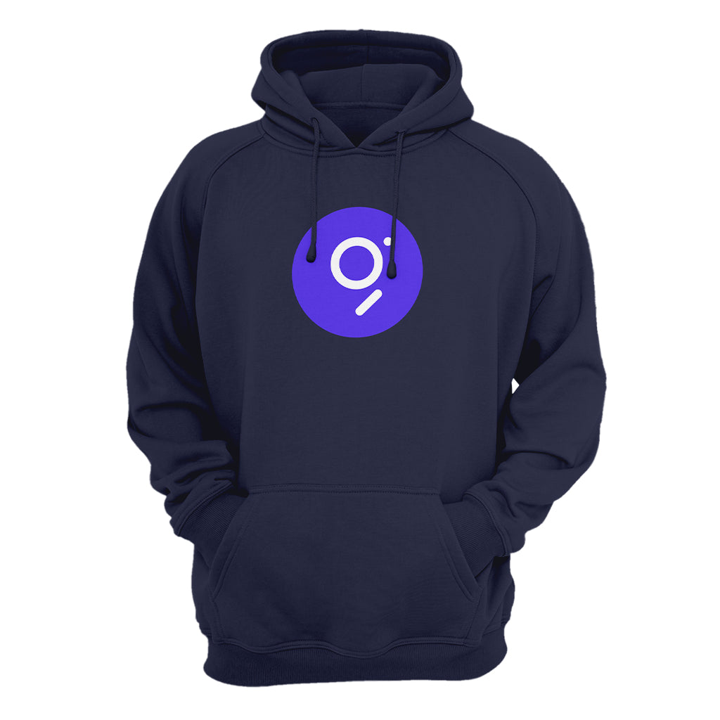 The Graph (GRT) Cryptocurrency Symbol Hooded Sweatshirt