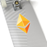 Ethereum ETH Stickers Yellow