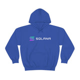 Solana (SOL) Cryptocurrency Symbol  Hooded Sweatshirt