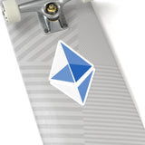 Ethereum ETH Sticker Blue