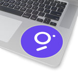The Graph (GRT) Cryptocurrency Symbol Stickers