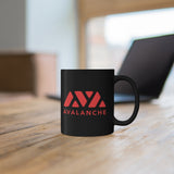 Avalanche (AVAX) Cryptocurrency Symbol Mug