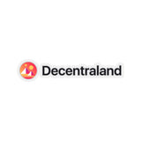 Decentraland (MANA) Cryptocurrency Symbol Kiss-Cut Stickers