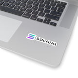 Solana (SOL) Cryptocurrency Symbol Stickers