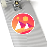 Decentraland (MANA) Cryptocurrency Symbol Kiss-Cut Stickers
