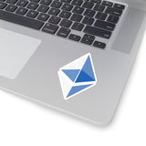 Ethereum ETH Sticker Blue