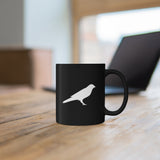 Kusama (KSM) Cryptocurrency Symbol Black Mug