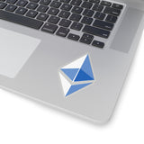 Ethereum ETH Sticker Blue