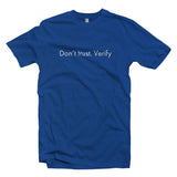 Don't Trust. Verify T-Shirt2 - Crypto Wardrobe Bitcoin Ethereum Crypto Clothing Merchandise Gear T-shirt hoodie