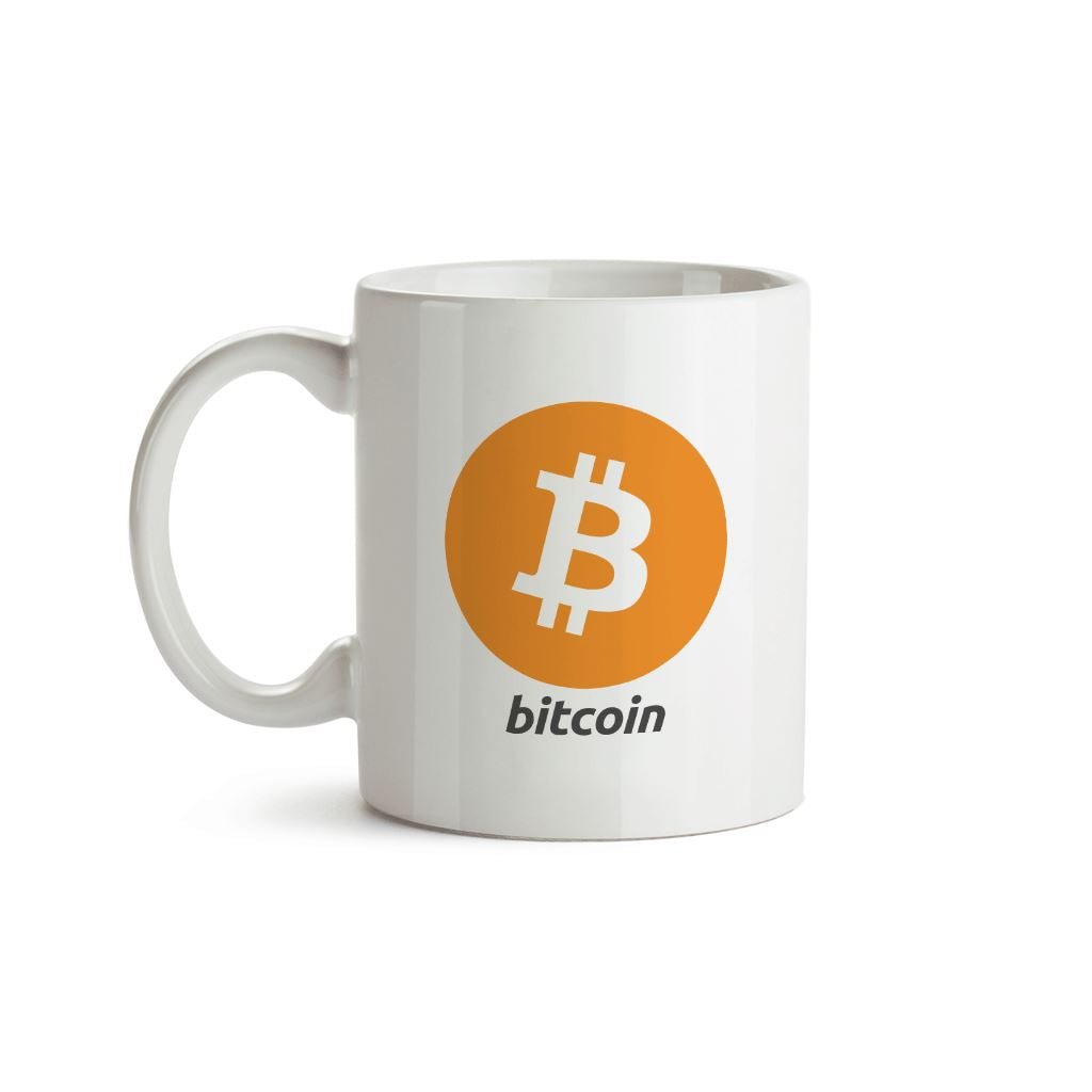 Bitcoin Logo Mug - Crypto Wardrobe Bitcoin Ethereum Crypto Clothing Merchandise Gear T-shirt hoodie
