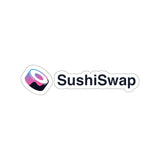 SushiSwap (SUSHI) Cryptocurrency Symbol Stickers
