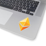 Ethereum ETH Stickers Yellow