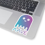 Aave (AAVE) Cryptocurrency Symbol Stickers