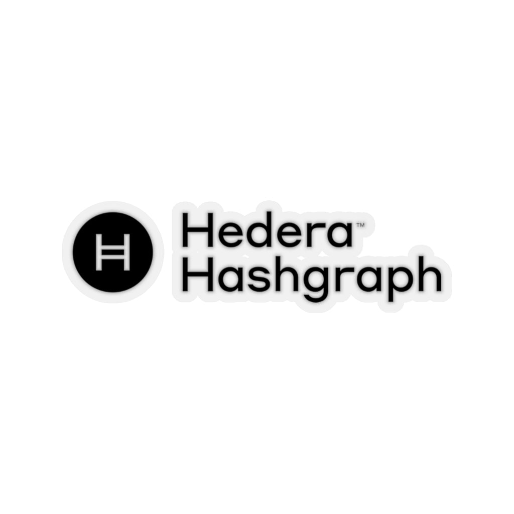 Hedera Hashgraph (HBAR) Cryptocurrency Symbol Stickers