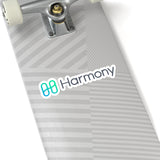 Harmony (ONE) Cryptocurrency Symbol Stickers