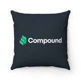 Compound (COMP) Cryptocurrency Symbol Pillow