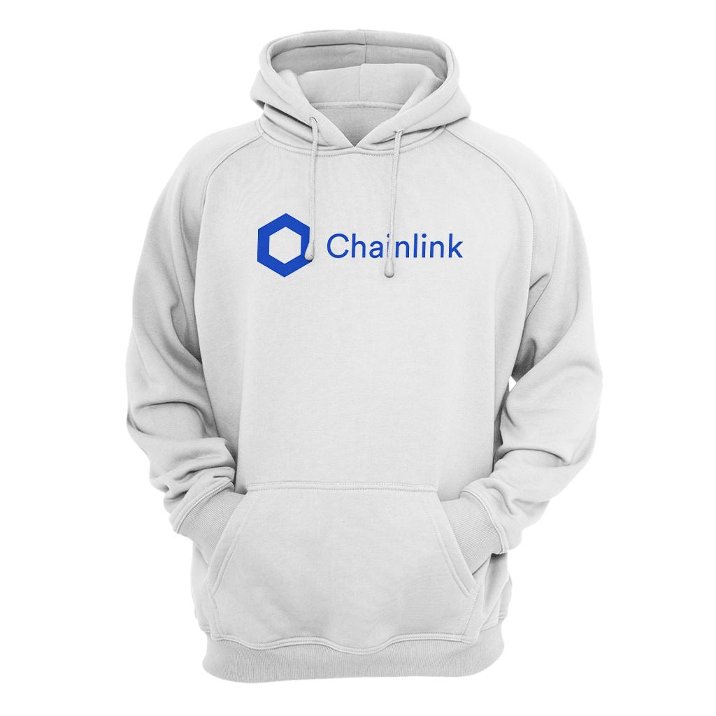 Chainlink LINK Cryptocurrency Logo Hoodie – Crypto Wardrobe