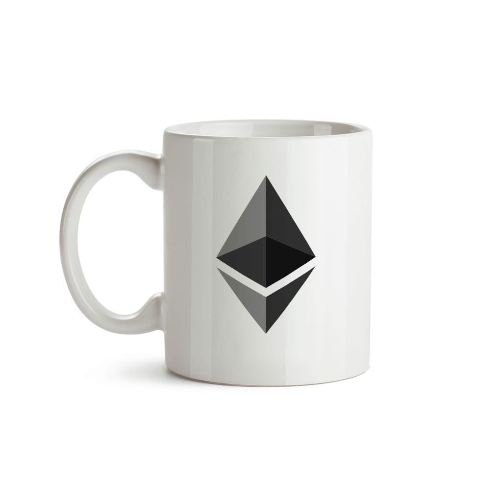 Original Ethereum Logo Mug - Crypto Wardrobe Bitcoin Ethereum Crypto Clothing Merchandise Gear T-shirt hoodie