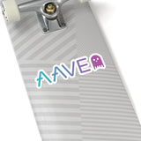 Aave (AAVE) Cryptocurrency Symbol Stickers