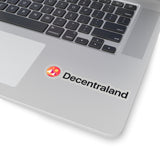 Decentraland (MANA) Cryptocurrency Symbol Kiss-Cut Stickers
