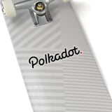 Polkadot (DOT) Cryptocurrency Symbol Black Stickers