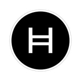 Hedera Hashgraph (HBAR) Cryptocurrency Symbol Stickers