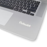 Polkadot (DOT) Cryptocurrency Symbol White Stickers