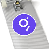 The Graph (GRT) Cryptocurrency Symbol Stickers