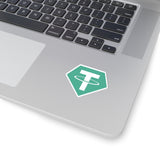 Tether (USDT) Cryptocurrency Symbol Stickers