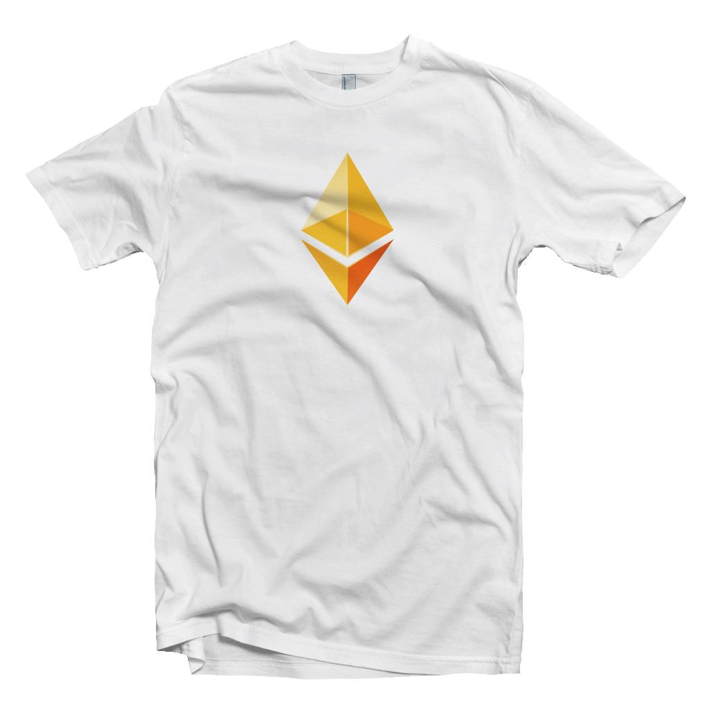 Yellow Ethereum Logo Crypto T-shirt