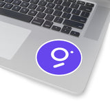 The Graph (GRT) Cryptocurrency Symbol Stickers