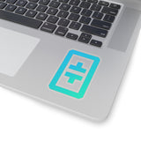 THETA (THETA) Cryptocurrency Symbol Stickers