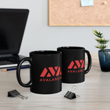 Avalanche (AVAX) Cryptocurrency Symbol Mug