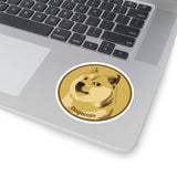 NEW Dogecoin cryptocurrency Kiss-Cut Stickers $DOGE