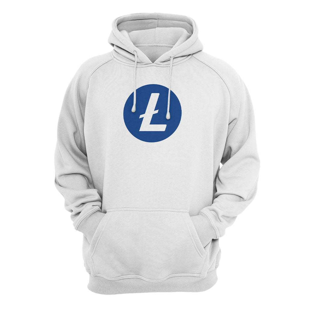 Litecoin LTC Cryptocurrency Symbol Hoodie