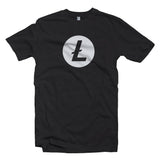 Litecoin LTC Cryptocurrency Symbol T-shirt