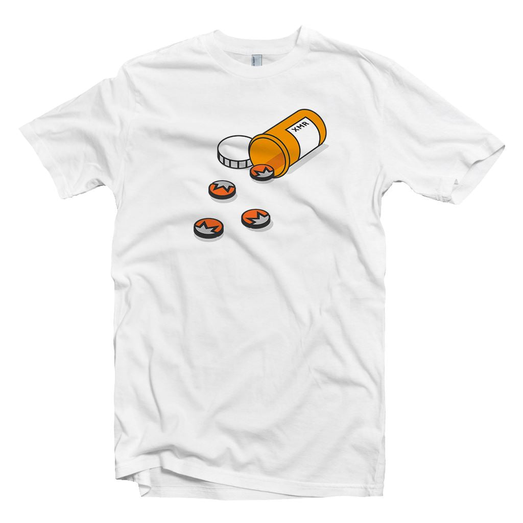 Addicted to Monero XMR Cryptocurrency T-shirt