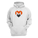Monero XMR Crypto Heart Symbol Hoodie