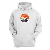 Monero XMR Crypto Aged Symbol Hoodie