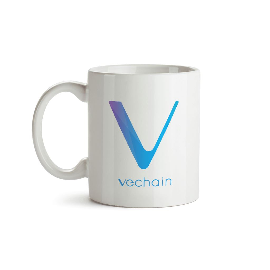 Vechain VET Cryptocurrency Logo Mug