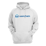 Wanchain horizontal logo hoodie
