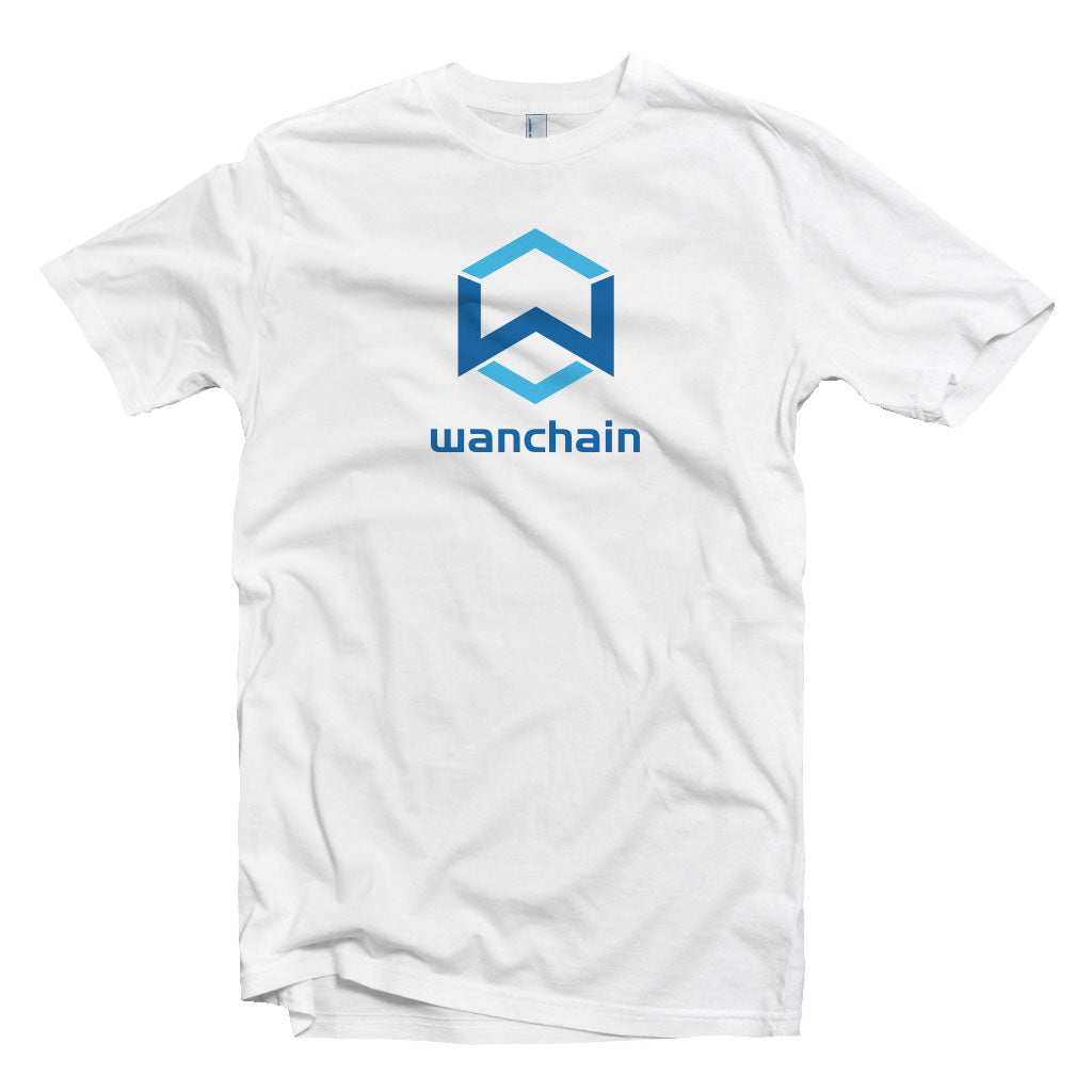 Wanchain vertical logo t-shirt