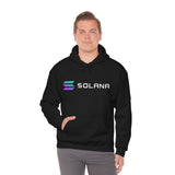 Solana (SOL) Cryptocurrency Symbol  Hooded Sweatshirt