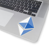 Ethereum ETH Sticker Blue