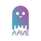 Aave (AAVE) Cryptocurrency Symbol Stickers
