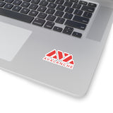 Avalanche (AVAX) Cryptocurrency Symbol Kiss-Cut Stickers
